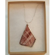 Stained Glass Necklaces - Light Purple Stained Glass Necklaces - Light Purple